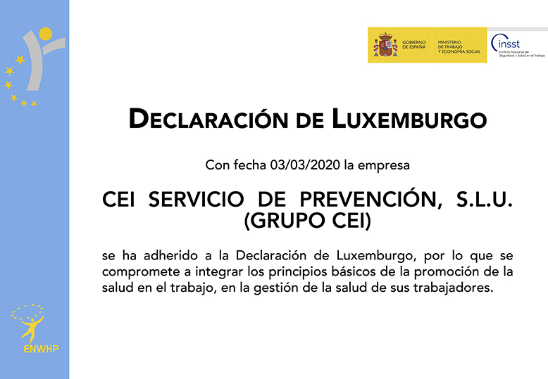 CEI PRL Luxemburgo