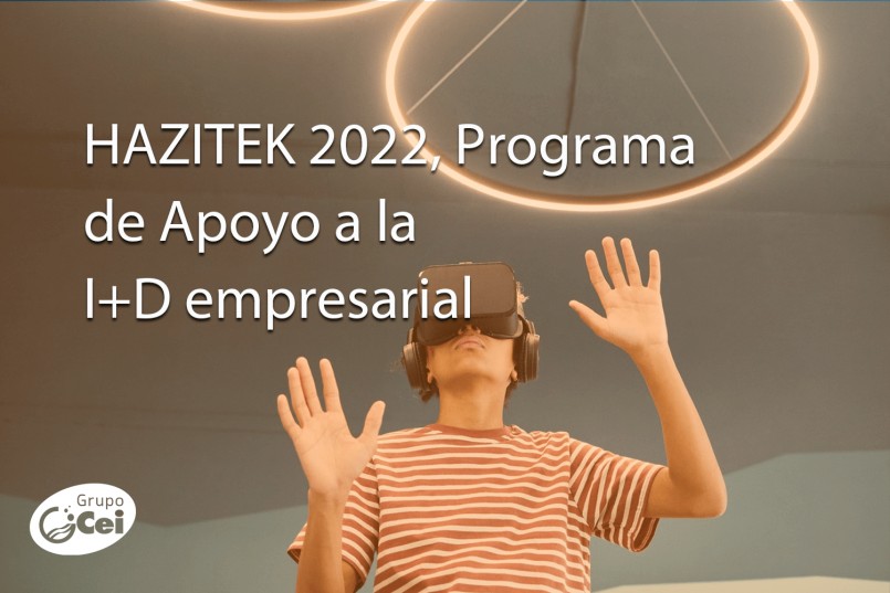 HAZITEK 2022: Programa de Apoyo a la I+D empresarial