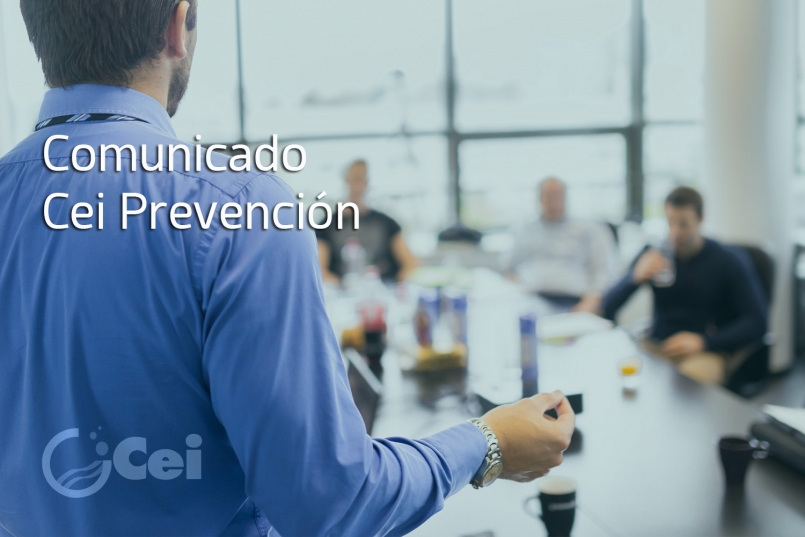 Comunicado Cei Prevención