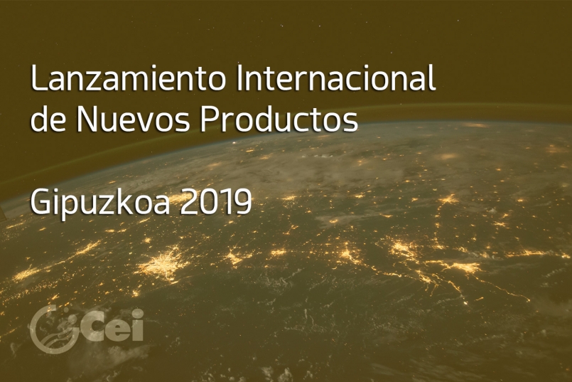 Ayuda Lanzamiento Internacional de Nuevos Productos Gipuzkoa 2019.